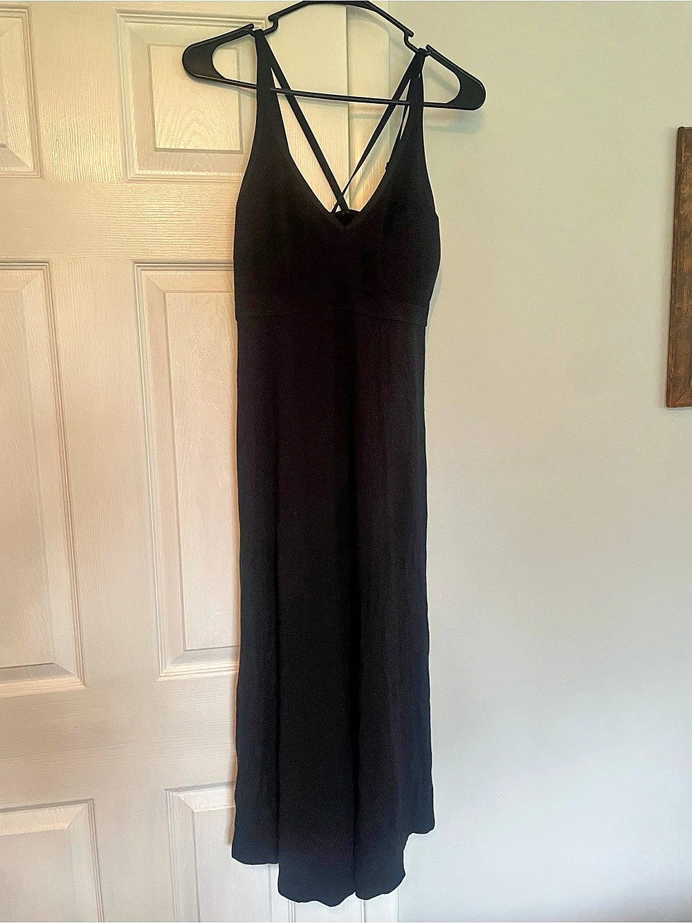 Gillian & O’Malley Black Strappy Nightgown Size Medium